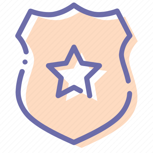 Badge, police, security, sheriff icon - Download on Iconfinder