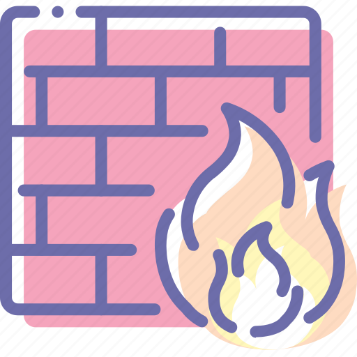 Fire, firewall, protection, security icon - Download on Iconfinder