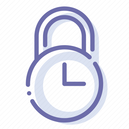 Lock, padlock, security, time icon - Download on Iconfinder