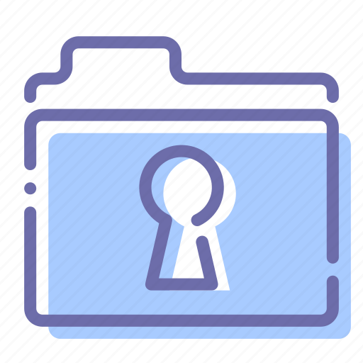 Access, folder, keyhole, secret icon - Download on Iconfinder