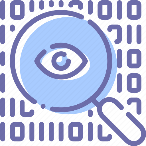 Data, encryption, eye, search icon - Download on Iconfinder