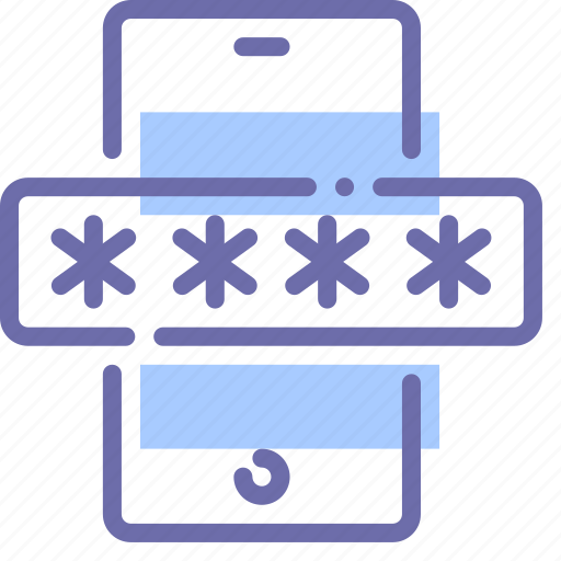 Mobile, password, phone, protection icon - Download on Iconfinder