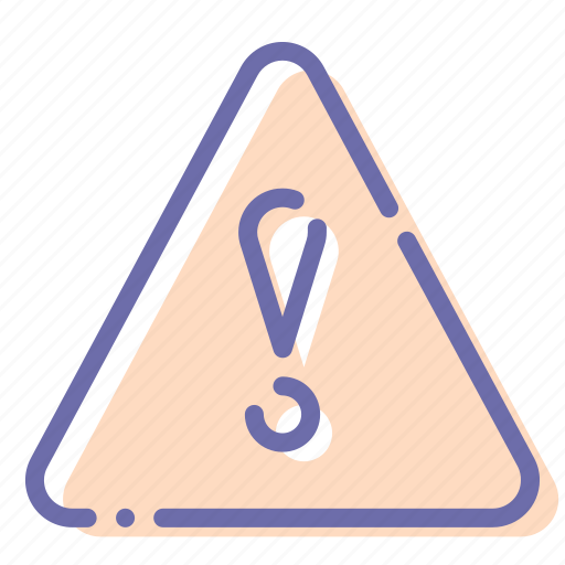 Attention, exclamation, triangle, warning icon - Download on Iconfinder