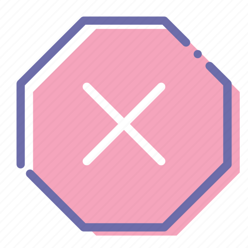 Ban, delete, lock, octagon icon - Download on Iconfinder