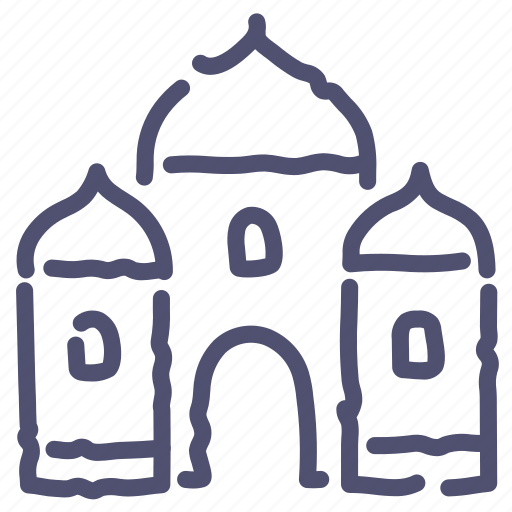 Building, mosque, muslim, palace icon - Download on Iconfinder