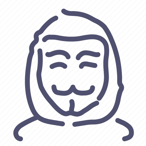 Anonym, hacker, user icon - Download on Iconfinder