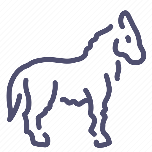 Animal, equine, horse, mare icon - Download on Iconfinder
