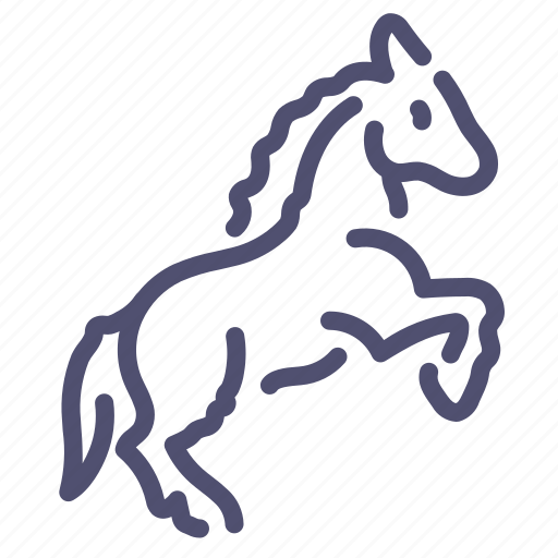 Horse, mare, prance, stallion icon - Download on Iconfinder