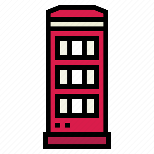 Phone, box, telephone, booth, london, street icon - Download on Iconfinder