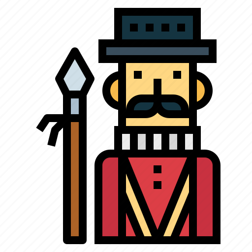 Beefeater, guard, security, british, professions icon - Download on Iconfinder