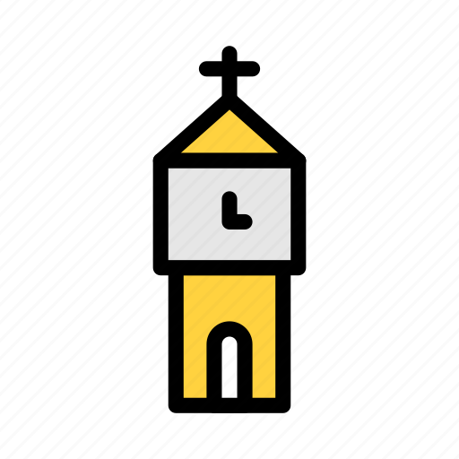 Bigben, london, uk, landmark, clocktower icon - Download on Iconfinder