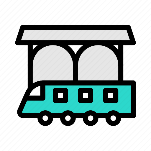 Train, rail, station, transport, uk icon - Download on Iconfinder