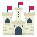 castle, architecture, building, monument, medieval