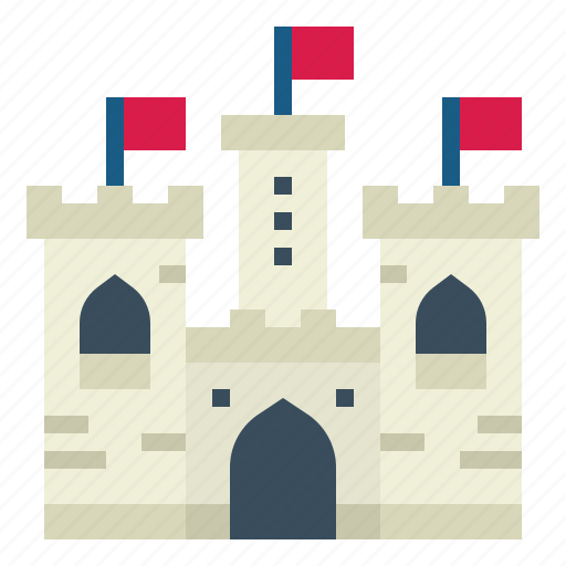 Castle, architecture, building, monument, medieval icon - Download on Iconfinder