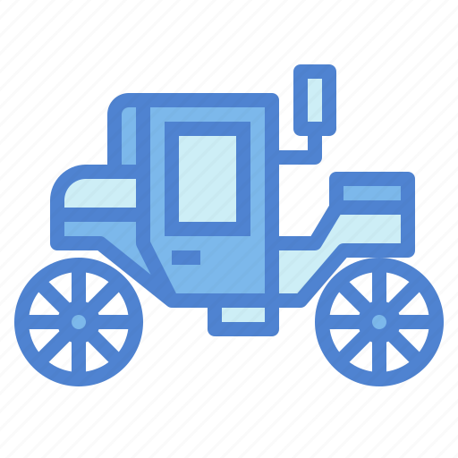Carriage, transportation, old, antique, horses icon - Download on Iconfinder