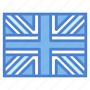 flag, united, kingdom, nation, world, uk