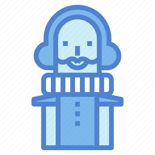 Shakespeare, literature, man, people, drama icon - Download on Iconfinder