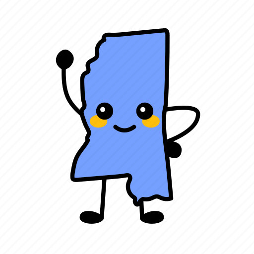 Mississippi, us, state, border icon - Download on Iconfinder