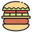 america, american, cheeseburger, fast food, food, hamburger, united states 