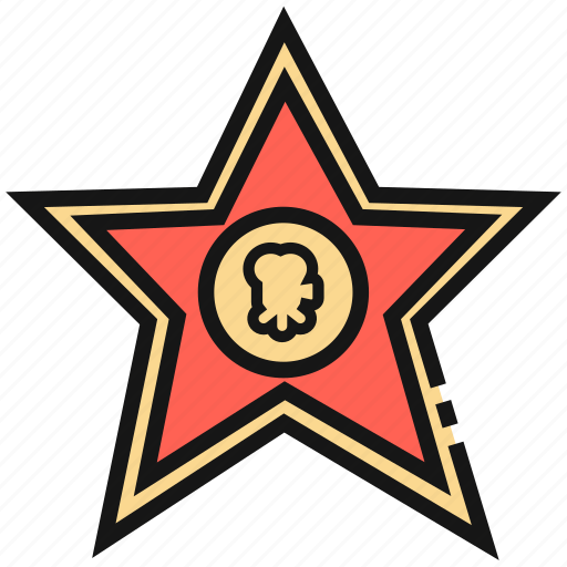 America, cinema, hollywood, movie, star, united states, walk of fame icon - Download on Iconfinder
