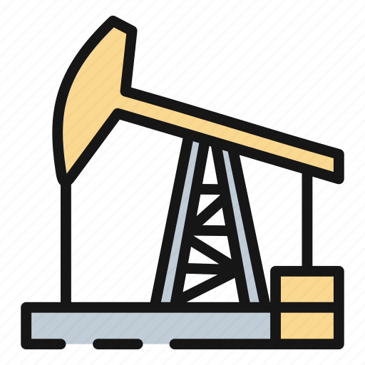 Derrick, gas, oil, oil derrick, pumpjack, rig icon - Download on Iconfinder