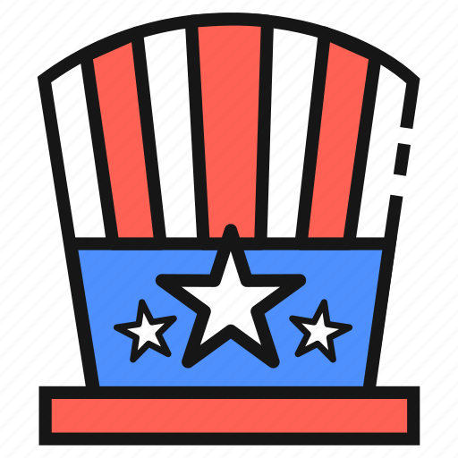 America, american, hat, national, uncle sam, united states, independence day icon - Download on Iconfinder