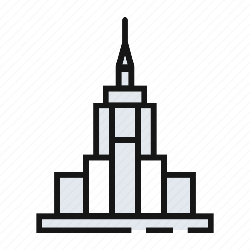 Architecture, building, empire, empire state building, house, new york, state icon icon - Download on Iconfinder