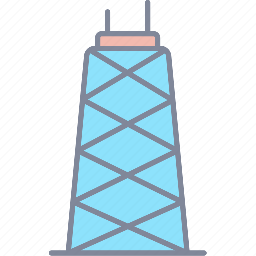 Chicago, illinois, downtown, skyscraper icon - Download on Iconfinder