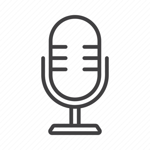 Mic, microphone, old, sound icon - Download on Iconfinder