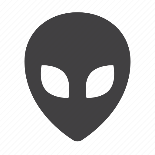 Alien, face, head, ufo icon - Download on Iconfinder