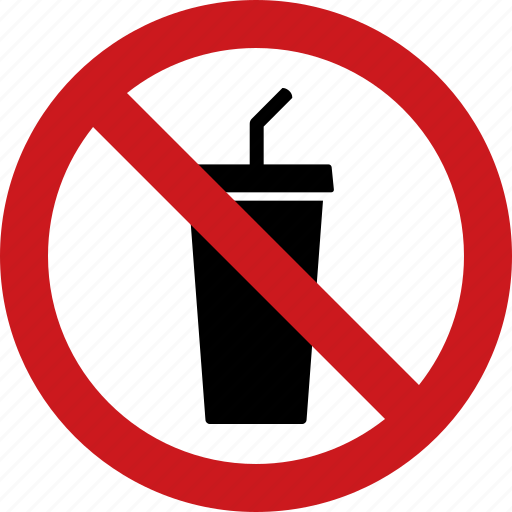 Ban, beverages, drink, drinks, no, sign, soda icon - Download on Iconfinder