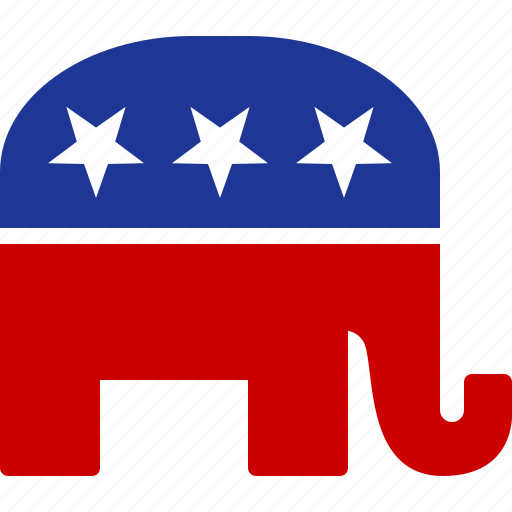 Republican, elephant, gop, conservative, party, voter, grand old party icon - Download on Iconfinder