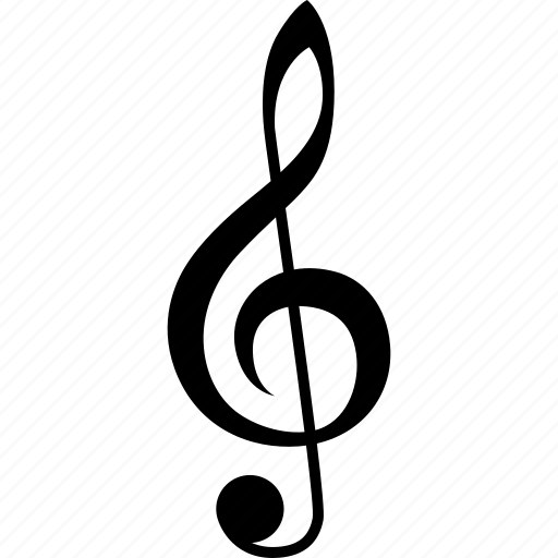 Clef, melody, music, musical, note, symphony, treble icon - Download on Iconfinder