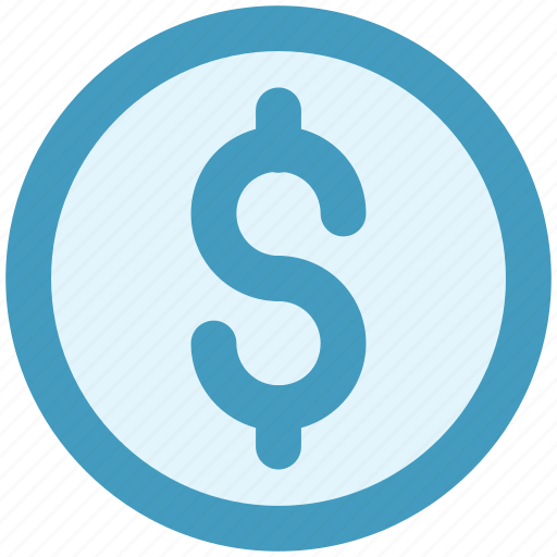 Coin, currency, dollar, dollar coin, money icon - Download on Iconfinder