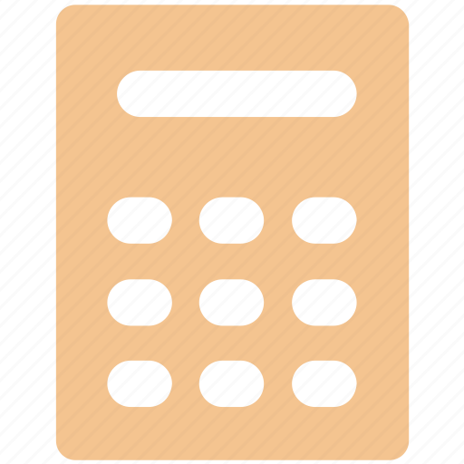 Accounting, calc, calculation, calculator, machine, math icon - Download on Iconfinder