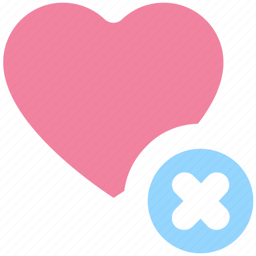 Delete, favorite, heart, like, love, romantic icon - Download on Iconfinder