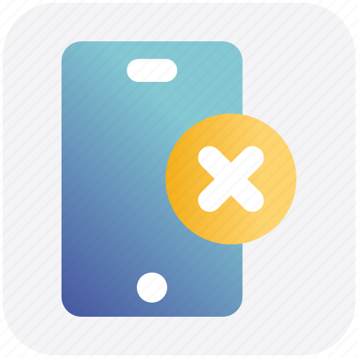 Cell phone, cross, iphone, mobile, phone, smart phone icon - Download on Iconfinder