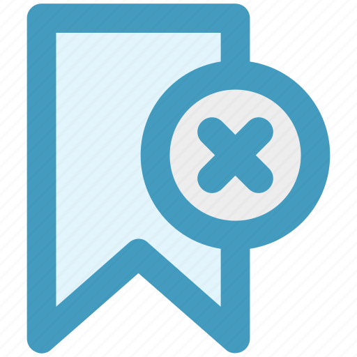 Aids, book, bookmark, delete, reject, ribbon icon - Download on Iconfinder