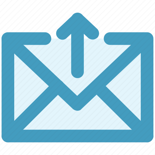 Arrow, email, envelope, letter, mail, message, up icon - Download on Iconfinder