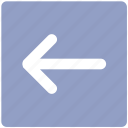 arrow, box, forward, left, material