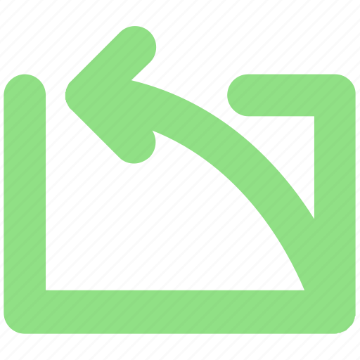 Arrow, curve, left, left arrow, up icon - Download on Iconfinder