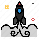 fly, rocket, space, startup