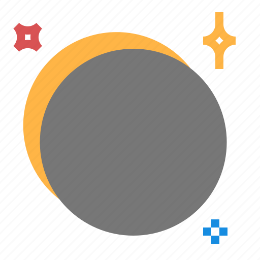 Eclipse, moon, space, sun icon - Download on Iconfinder