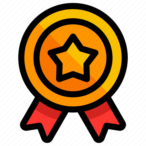 Medal, achievement, award, ribbon icon - Download on Iconfinder
