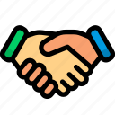 relationship, hand shake, agreement, deal