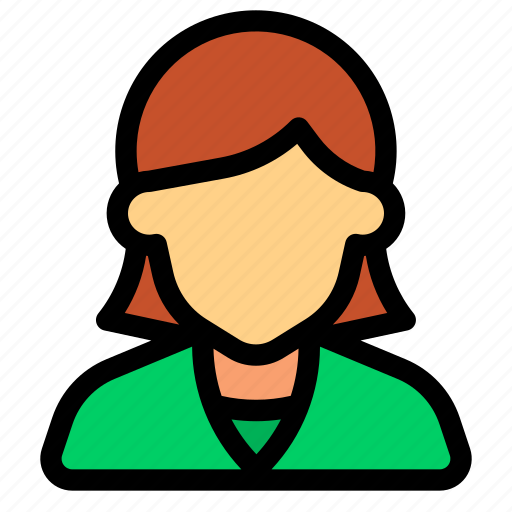 Student, female, girl, avatar icon - Download on Iconfinder