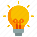 idea, bulb, creative, lamp