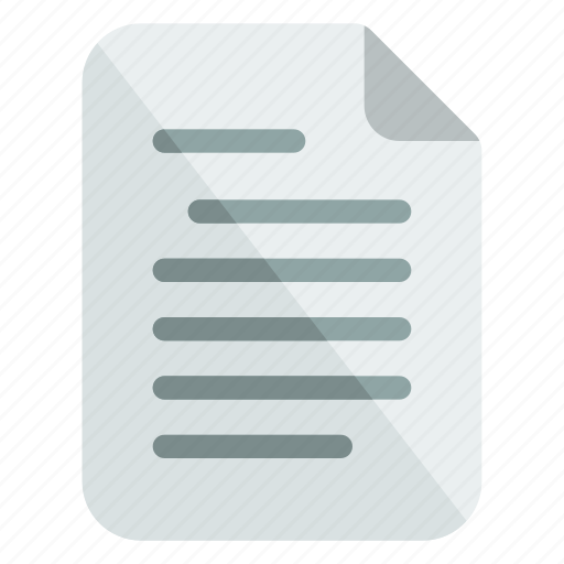 Paper, document, file, sheet icon - Download on Iconfinder