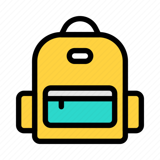 Backpack, bag, books, education, study icon - Download on Iconfinder