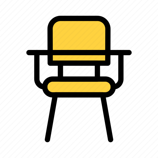 Chair, classroom, school, college, interior icon - Download on Iconfinder